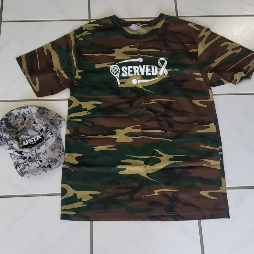 Unique limited edition military USTA shirt,ballcap